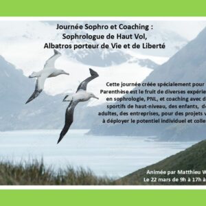 Sophrologue de Haut Vol, Albatros porteur de Vie et de Liberté